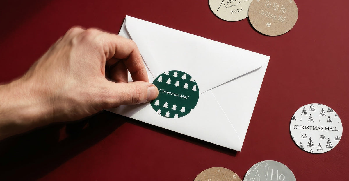 Envelope Seals for Christmas