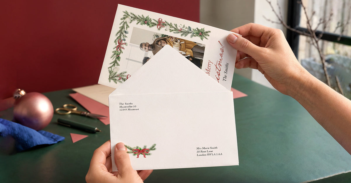 Envelopes for Christmas Cards