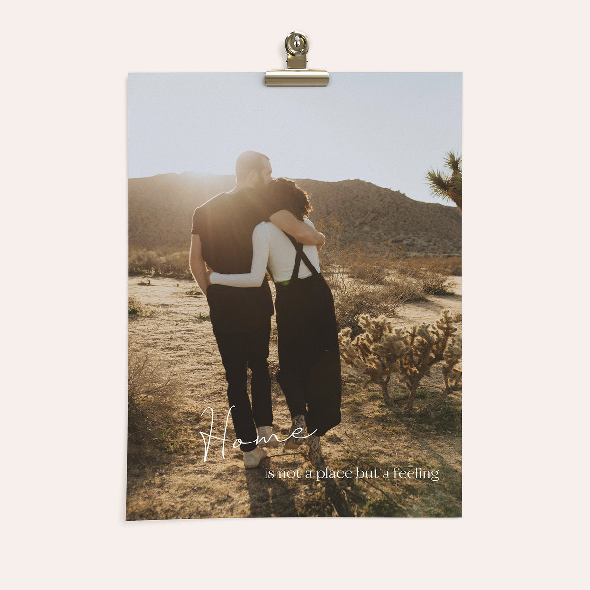 Photo Poster "Our Home"