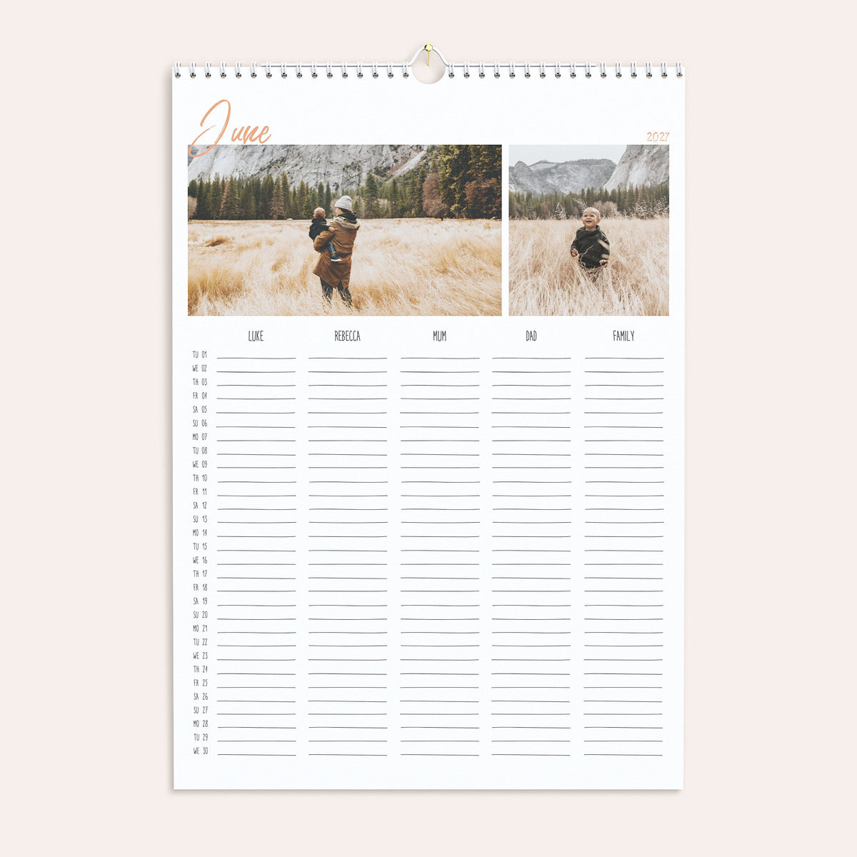 Phenomenal Year Family Planner