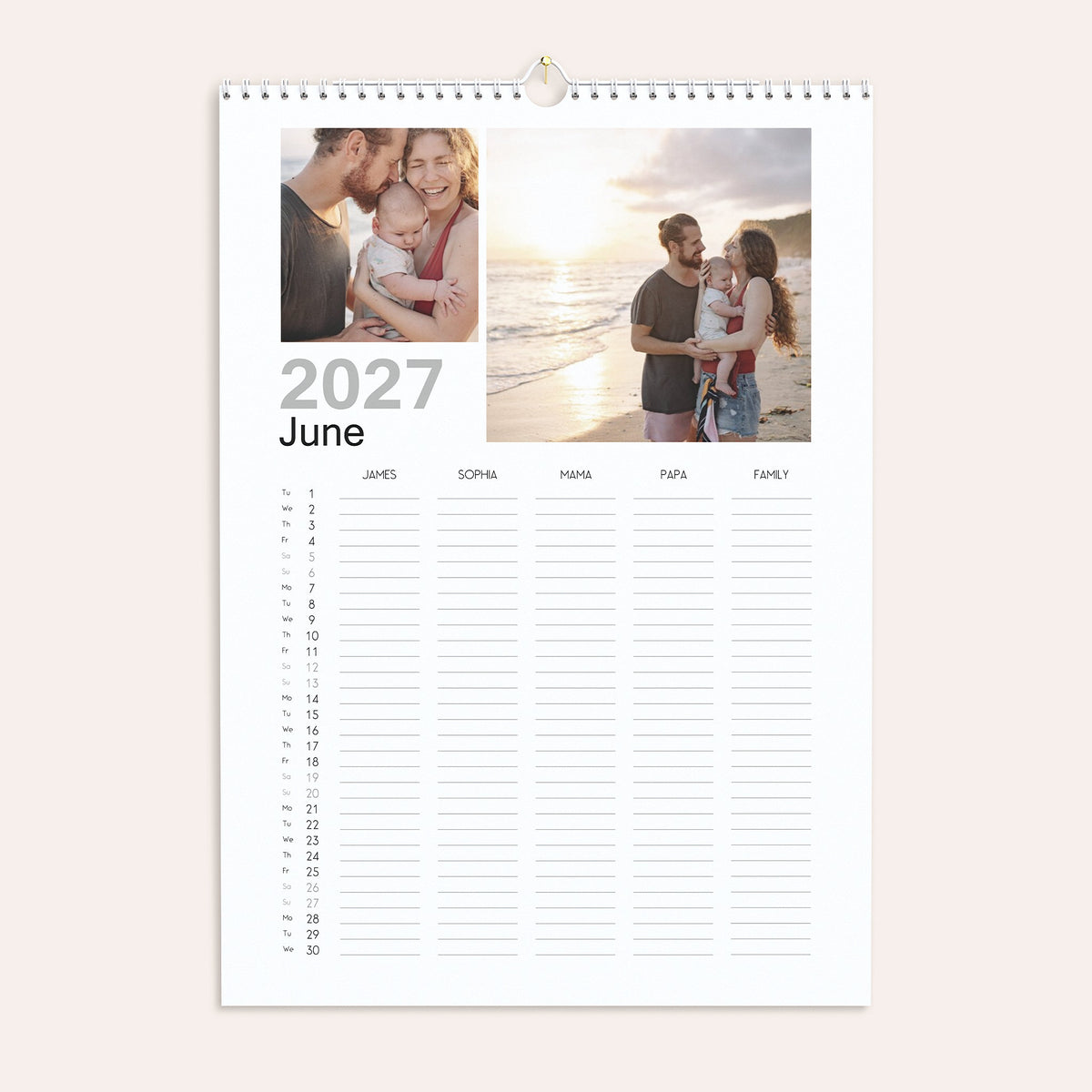 Freudentage Familienplaner