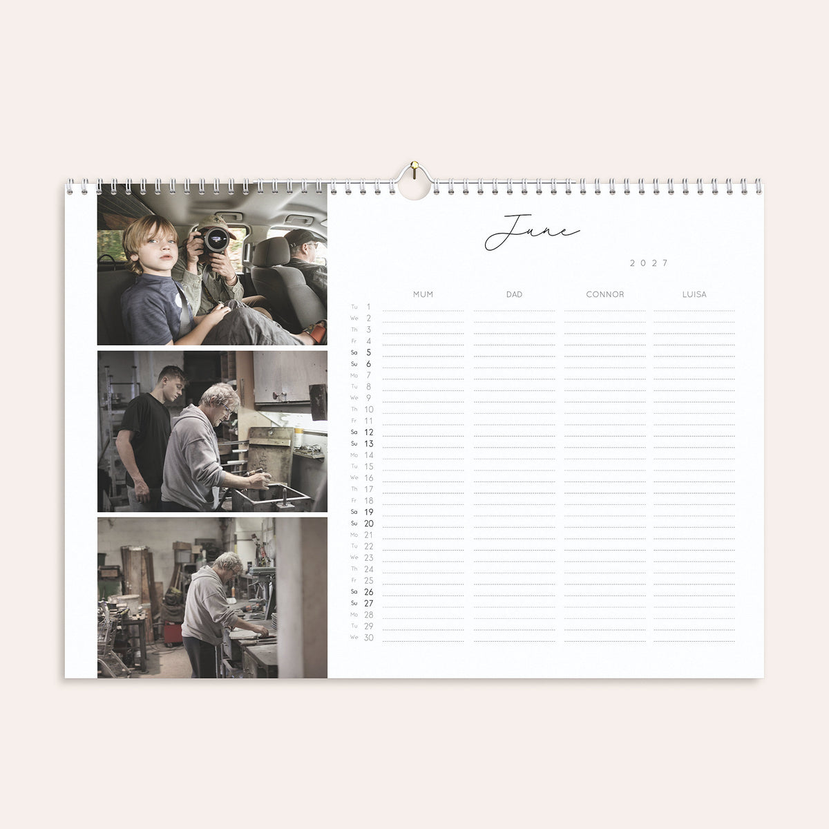 Together Through the Year Family Planner