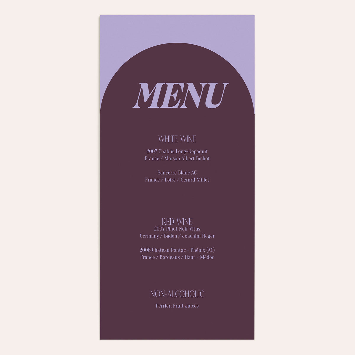 Violet Color Blocking
