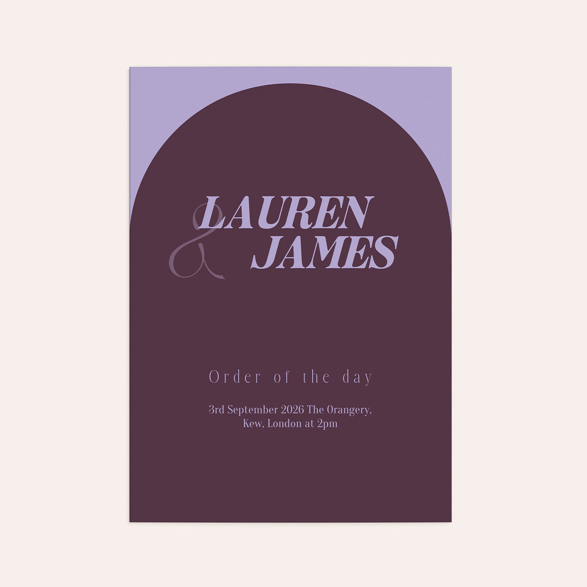 Violet Color Blocking