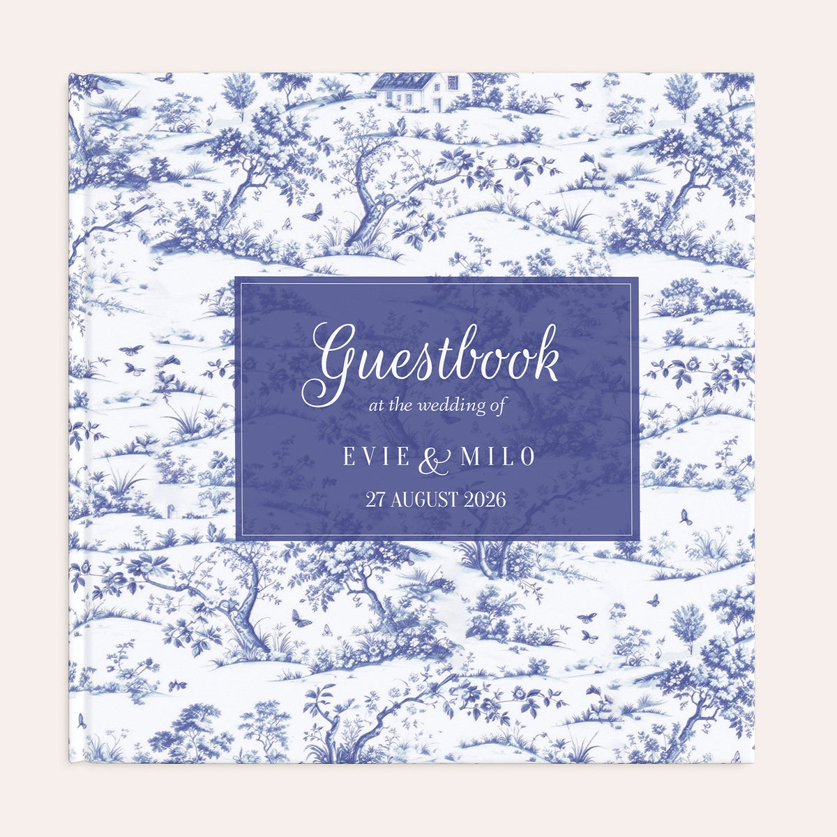 Fine Blue Toile de Jouy