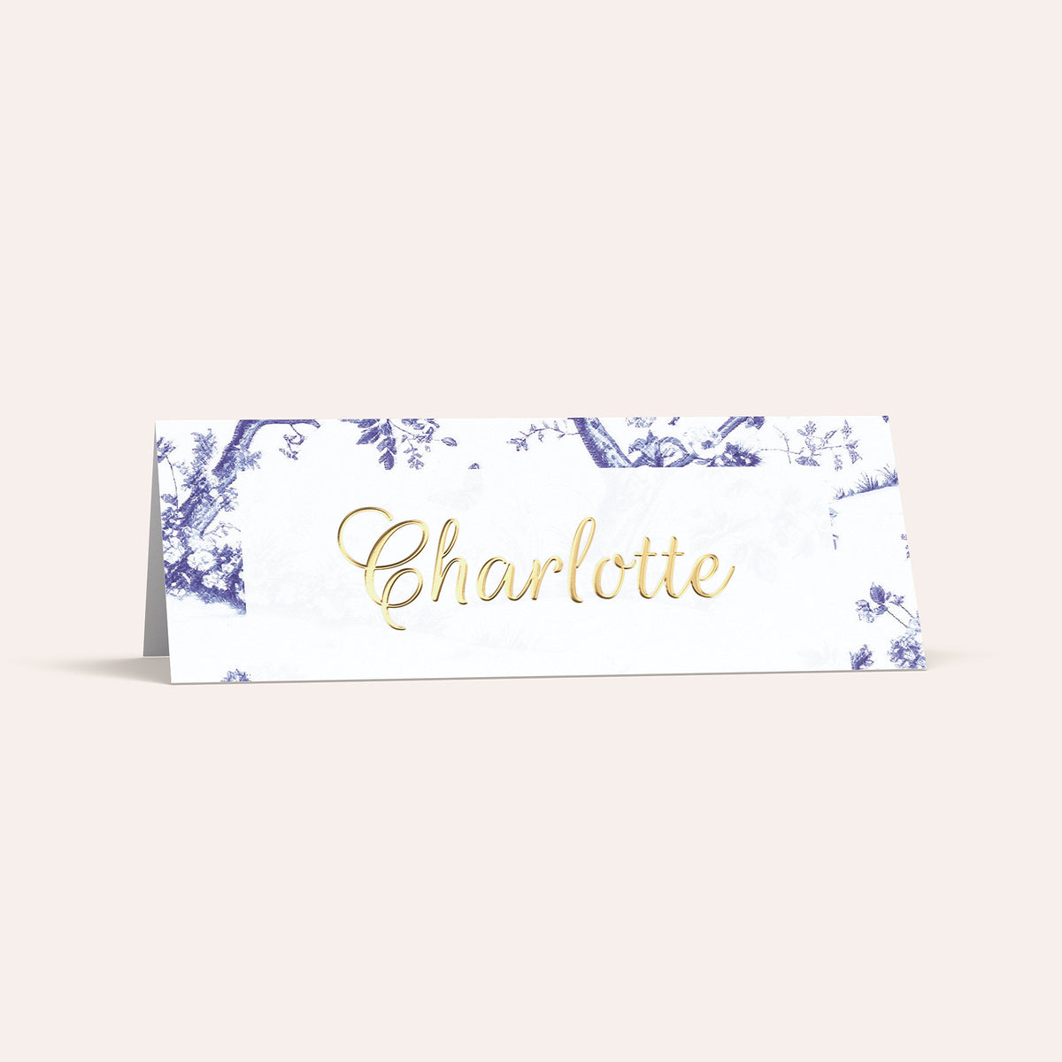 Fine Blue Toile de Jouy